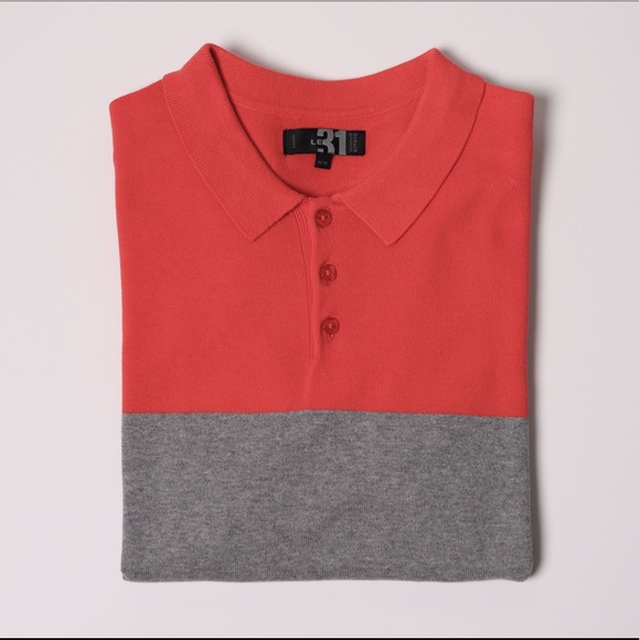 Two tone cotton polo. - Picture 2 of 3